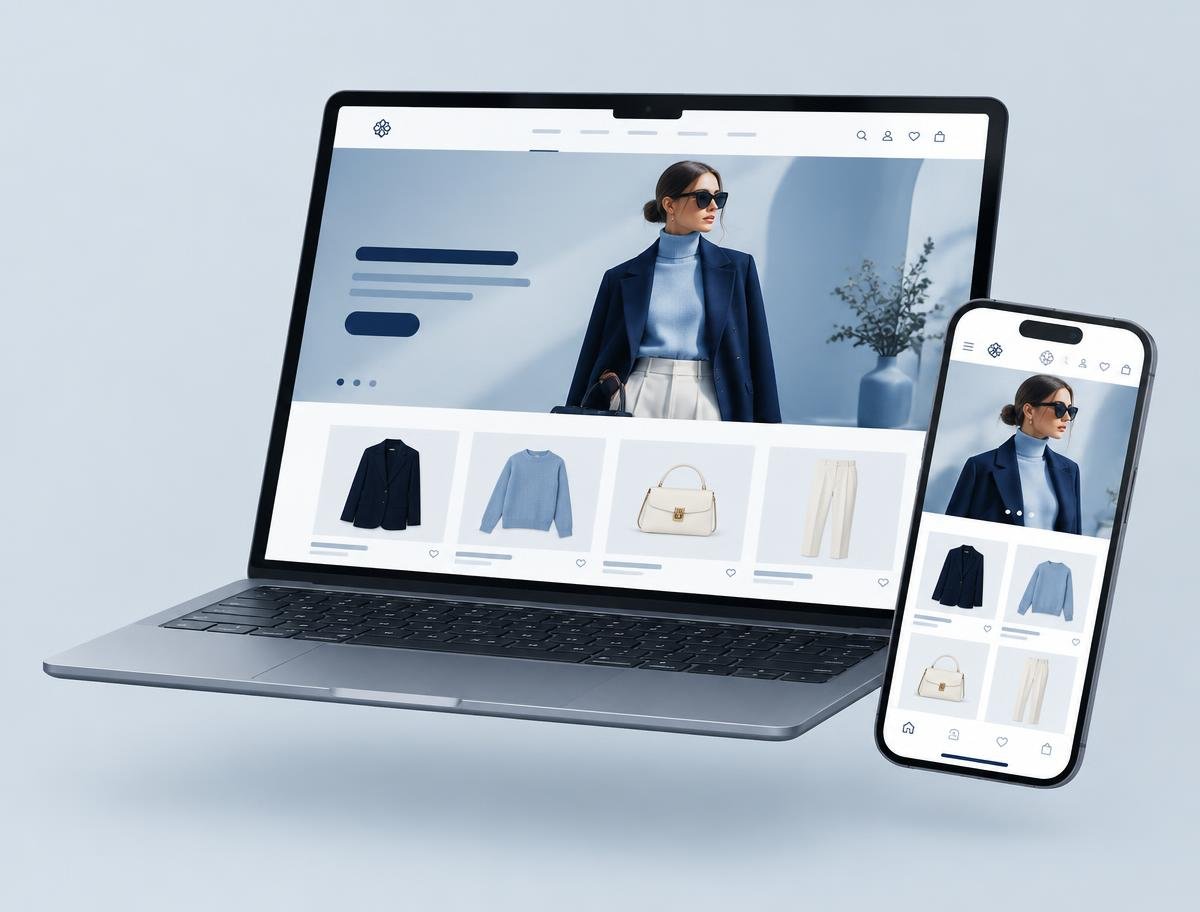 Fashion Boutique Storefront — websites concept visual