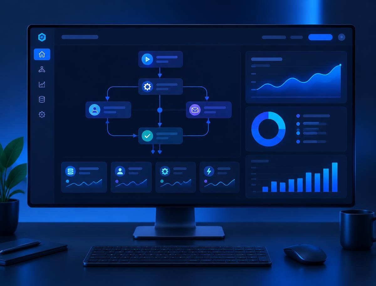 Operations Workflow Dashboard — technology concept visual